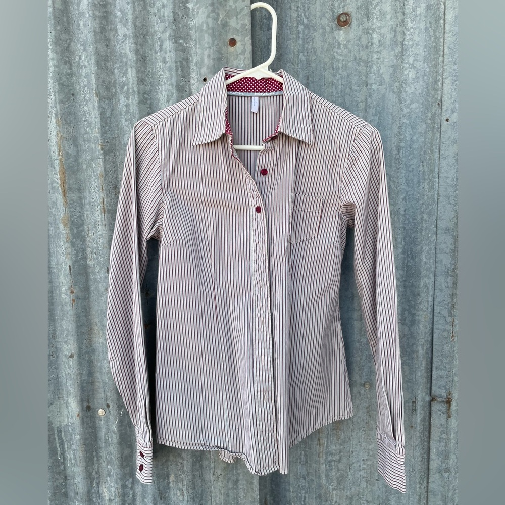 Cinch Striped Long Sleeve Rodeo Shirt Button Down